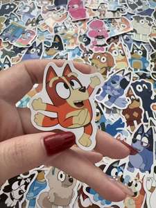 Fábrica al por mayor troquelado mejor precio en stock pegatinas de pared de dibujos animados para las niñas - Product Image 3