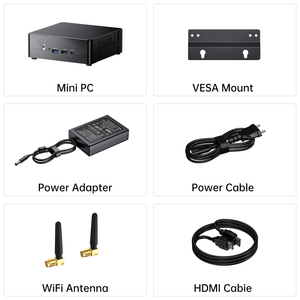 มินิพีซีพร้อม Windows 10 IoT Intel Core i7-13700H 2.5G 1G <span class=keywords><strong>LAN</strong></span> WiFi 6 USB4 รองรับจอแสดงผล 4K รองรับจอภาพสามจอ เหมาะสำหรับโรงพยาบาล - Product Image 2