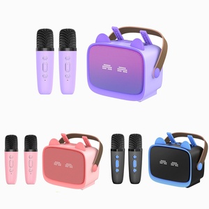 Máquina de <span class=keywords><strong>Karaoke</strong></span> Inalámbrica T99 para Niños, Altavoz con Micrófono Dual, Música Estéreo de 360 Grados, Juguete Musical - Product Image 2