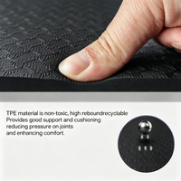 Tapis de yoga TPE double taille de 200 cm, prix de gros, écologique, grand tapis de Pilates pour couple, entraînement à domicile
