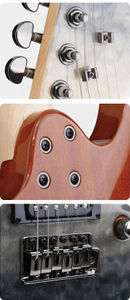 Di alta qualità strumento a corda musicale <span class=keywords><strong>chitarra</strong></span> elettrica Jembe pittura Top Body all'ingrosso - Product Image 3