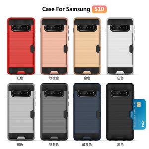 Pour Samsung <span class=keywords><strong>Galaxy</strong></span> <span class=keywords><strong>S10E</strong></span> PLUS LITE Exclusif Porte-Cartes avec <span class=keywords><strong>Protection</strong></span> En Caoutchouc Souple Intérieure Étui Rigide Coque - Product Image 6