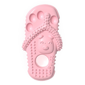 Juguete Ecológico para Perros, Resistente e Irrompible, de TPR, para Morder, Limpiar los Dientes, Multicolor, con Forma Divertida - Product Image 2