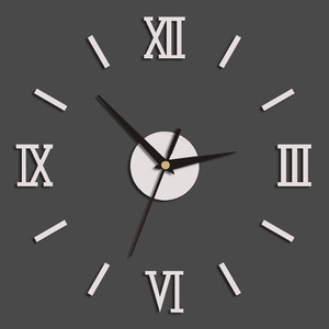 Đồng Hồ Treo Tường 3D Hiện Đại, DIY, Có Miếng Dán Số Tráng Gương, Dùng Làm Quà Tặng, Trang Trí Văn Phòng, Nhà Ở - Product Image 3