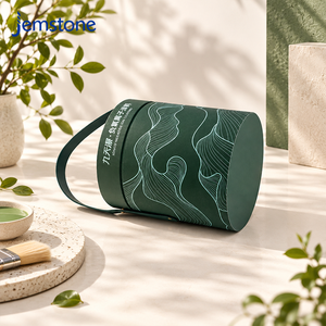 Custom Design Craft Cardboard Cylinder Packaging <b>Bucket</b> with Handle <b>for</b> Wall <b>Paint</b> Coating and Retail Gift Paper Tube - Product Image 3