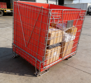 Contenedor <span class=keywords><strong>de</strong></span> Almacenamiento Apilable <span class=keywords><strong>de</strong></span> Alambre |   Diseñado para Sistemas <span class=keywords><strong>de</strong></span> Almacenes Automatizados - Product Image 3