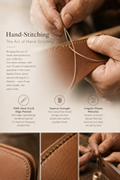 Sac fourre-tout en cuir véritable, personnalisé, en cuir de vachette pleine fleur et peau d'agneau, cousu main, surpiqûres de selle, emballage marque privée, sac de haute qualité