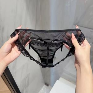 Ensembles soutien-gorge et culotte taille haute sexy pour femmes et strings sans couture à séchage rapide avec broderie 3D - Product Image 2