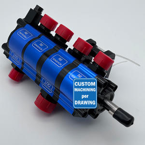 التصنيع باستخدام الحاسب الآلي مخصص السيارات تشيفي قوس الحوض الجاف أجزاء السباق المخصصة-الألومنيوم الخام 3 4 5 مراحل مضخة الحوض الجاف - Product Image 2