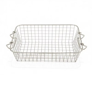 304 316 Stainless Steel Metal Wire Rectangular Mesh <b>Basket</b> Large Hole Modern Ultrasonic Disinfection Kitchen <b>Storage</b> <b>Basket</b> - Product Image 1