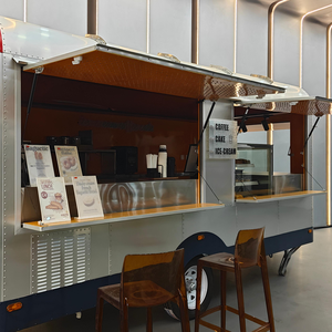 Camionnette mobile en aluminium Austar pour café/glace, barbecue, pizza, hamburgers, hot-dogs, tacos, avec équipement <span class=keywords><strong>de</strong></span> cuisine complet, en vente - Product Image 5