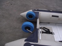 2024 Offre Spéciale remorque de roue arrière de bateau gonflable B pour l'exportation
