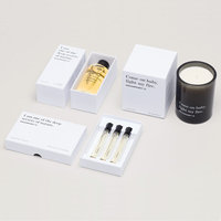 Boîte d'emballage rigide en carton pour les soins de la peau, bouteilles de parfum de luxe personnalisées avec Logo