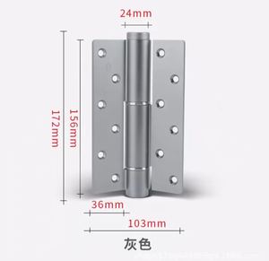 مفصلات أبواب هيدروليكية صامتة من الألومنيوم بتصميم عصري مع وظيفة تخميد وإغلاق للأبواب ذات الإطار الخشبي - Product Image 6