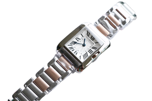 High Quality Business <b>Mechanical</b> <b>Watch</b> Women Leather Strap Sapphire Crystal Dial 30mm Pointer Hands 10m Water for Cartieres - Product Image 1