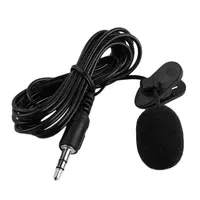 Newest Portable External 3.5ミリメートルHands-送料Mini Wired Clip-LapelにLavalier Microphone For PC Laptop 3.5ミリメートルExternal