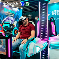 Manège VR à fort potentiel de profit : Simulateur de jeu de réalité virtuelle, Tour de chute VR, Machine de jeu d'arcade à monnayeur