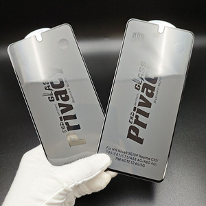 Protection d'écran en verre trempé anti-espion 9H ESD pour Huawei <span class=keywords><strong>Nova9</strong></span> SE, Realme A60 A58 C75 C67 C65, Redmi Note 12 - Product Image 1