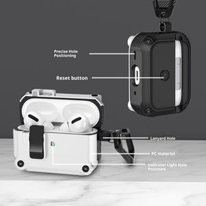 เคสหูฟังแบบสปริงอัตโนมัติสำหรับ airpods 2 Pro 1/2 airpodspro3ป้องกันรอยขีดข่วนไร้สายกระชับ - Product Image 6