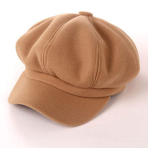 Sombreros de Boina de Lana Personalizados al por Mayor, Sombreros de Invierno para Mujer, Sombreros de Mujer para Damas - Product Image 1