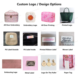 Borsa Cosmetica Portatile in Nylon Impermeabile con Stampa a Fiocco, Organizer per Trucchi, Regalo per Donne e Ragazze - Product Image 6