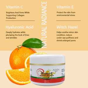 Crème éclaircissante à la vitamine C 50 ml, marque privée, hydratante, anti-âge et illuminatrice pour le visage - Product Image 3