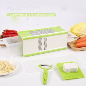 Éplucheur manuel de légumes et fruits Victorinox Ypso avec récipient, lame dentelée en acier inoxydable, double tranchant, facile à utiliser - Product Image 2