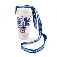 Sangle de cou personnalisée pour porte-bouteille d'eau promotionnelle