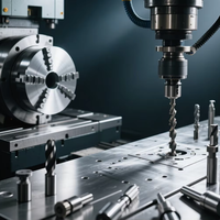Fabrication de précision CNC de boîtiers métalliques haute précision, manchons d'arbre et ensembles de brides en acier inoxydable, usinage par électroérosion à fil