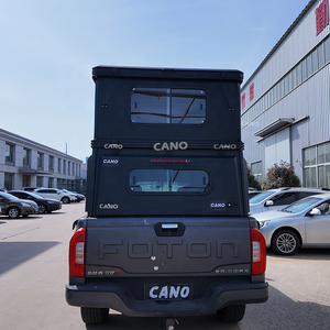 Tente de toit rigide verticale à montage rapide avec <span class=keywords><strong>annexe</strong></span> pour camionnette à benne courte de 5 pieds, idéale pour le camping tout-terrain - Product Image 1