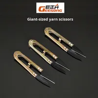 Ciseaux à fil géants Coupe-fil en forme de U Petits ciseaux pour point de croix Accessoire de couture pour bord de chaussure en acier