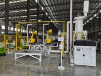 Robot industriel BBET à 6 axes, découpeuse à jet d'eau CNC automatique, pompe intensificatrice hydraulique pour matériaux souples, haute précision, pureté élevée
