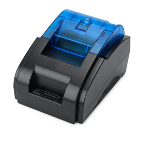 Compact 58mm Thermal <b>Label</b> Printer Bluetooth 203dpi Inkless POS Sticker Receipt Machine POS58D for Small Business Logistics Use - Product Image 1