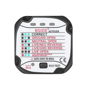 Probador de Enchufes BSIDE AST01ER, Estándar Europeo, Comprobación de Voltaje, Neutro y Tierra, Uso Doméstico - Product Image 2