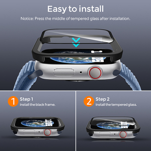 Cao cấp không thấm nước kính trong suốt cài đặt Kit đầy đủ Bìa Smart Watch bảo vệ màn hình - Product Image 4