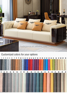 Mantas salone mobili divano di lusso gambe legno <span class=keywords><strong>Turri</strong></span> Beanbag Set divano moderno soggiorno mobili - Product Image 3