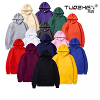 Sweat à capuche personnalisé en gros, 500 g/m², lourd, de haute qualité, broderie, lavage à l'acide, impression personnalisée, sweat à capuche uni 420 g/m², usine
