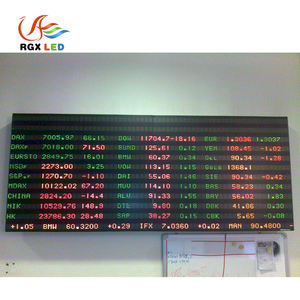 Uso de tipos de cambio de pantalla Rgb P3 P4 P5 P6 P8 P10 Módulos LED a todo color compatibles con placa de tipo de cambio electrónico personalizada - Product Image 2