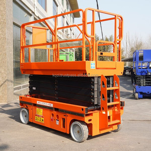 Plateforme de travail aérienne mobile électrique portable de 6m, 8m, 10m, 12m, 14m, élévateur à ciseaux, petit élévateur vertical - Product Image 4