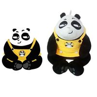Nouveau design de jouets en peluche réaliste mignon personnalisé belle fabriqué sur mesure en Chine pas cher bambou bébé Babi Animal Panda en peluche jouet