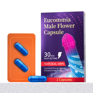 Capsules d'amélioration masculine à action rapide en 30 minutes |   Extrait de fleur d'Eucommia pour hommes |   Compléments alimentaires à base de plantes pour la vitalité et l'endurance masculine - Product Image 1