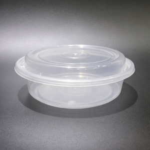 HACAMY Commercial-Grade Disposable PP Plastic Microwavable Food <b>Storage</b> Container Durable Lid Wholesale - Product Image 4