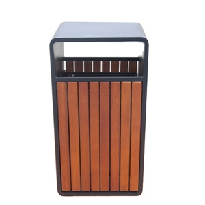 Contenedor <span class=keywords><strong>de</strong></span> <span class=keywords><strong>Basura</strong></span> para Exteriores <span class=keywords><strong>de</strong></span> Acero y Madera, <span class=keywords><strong>Cubo</strong></span> <span class=keywords><strong>de</strong></span> <span class=keywords><strong>Basura</strong></span> para Calle, Parque, Ciudad, Contenedor <span class=keywords><strong>de</strong></span> Reciclaje, <span class=keywords><strong>Cubo</strong></span> <span class=keywords><strong>de</strong></span> <span class=keywords><strong>Basura</strong></span> Público - Product Image 1