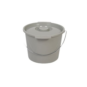 กระโถนแบบมีฝาปิดและป้องกันกลิ่น ห้องน้ำแบบพกพาสำหรับผู้สูงอายุ ทนทาน คุณภาพสูง LQX 130003 - Product Image 2