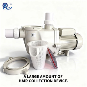 ปั๊มน้ำปรับความถี่ Water Crown EAKP โครงสร้างโลหะ 1-3 แรงม้า AC 115-230V เฟสเดียว สำหรับสระว่ายน้ำ ใช้งานกลางแจ้ง ง่ายต่อการติดตั้ง - Product Image 5