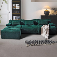 Sofá Modular Ajustable en Caja, Canapé Plegable para Sala de Estar, Cama Comprimida, Seccional, Envasado al Vacío