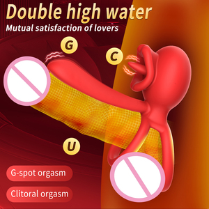 Anello Vibrante per Pene Maschile con 9 Vibrazioni Controllate da <span class=keywords><strong>App</strong></span>, Stimolatore Testicolare, Giocattolo Sessuale per Coppie, Giocattolo per Adulti - Product Image 2