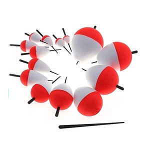 Bobbers de pêche en mousse dure avec bâton ensemble de flotteurs de pêche rouge blanc <span class=keywords><strong>pour</strong></span> Crappie Panfish Walleyes Bass Trout - Product Image 4