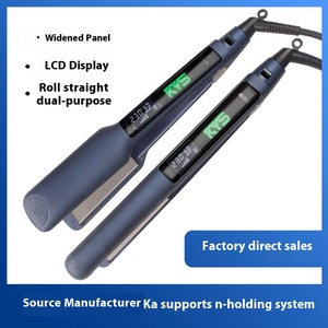 Lisseur électrique en céramique à affichage LED multifonctionnel pour coiffure, outil professionnel pour la maison, directement de l'usine - Product Image 1
