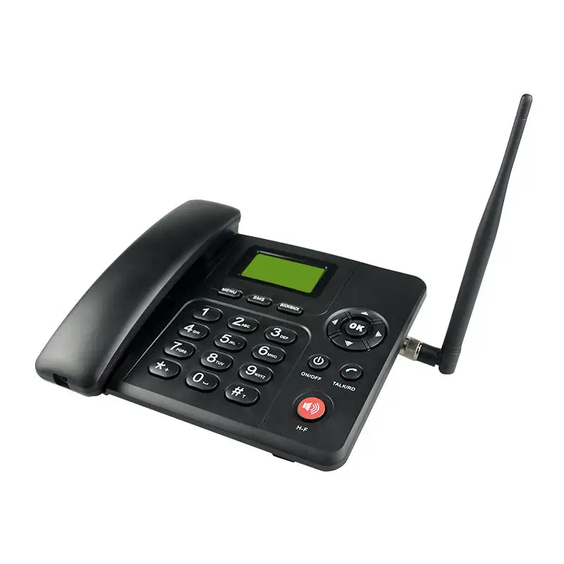 Fwp โทรศัพท์ตั้งโต๊ะ6588 LTE พร้อมช่องใส่การ์ด2G 3G 4G GSM ไร้สาย